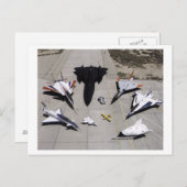 1997年ドライアデン研究航空機艦隊ランプ ポストカード (正面/裏面)