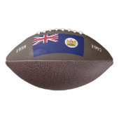 1997年ラグビー前後の香港の国旗 アメリカンフットボール (回転90)