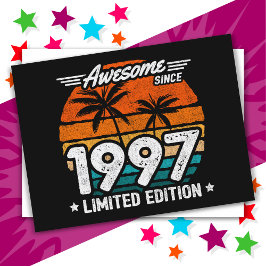 1997年生まれ1997年以来の限定版レトロ素晴らし。 ポストカード