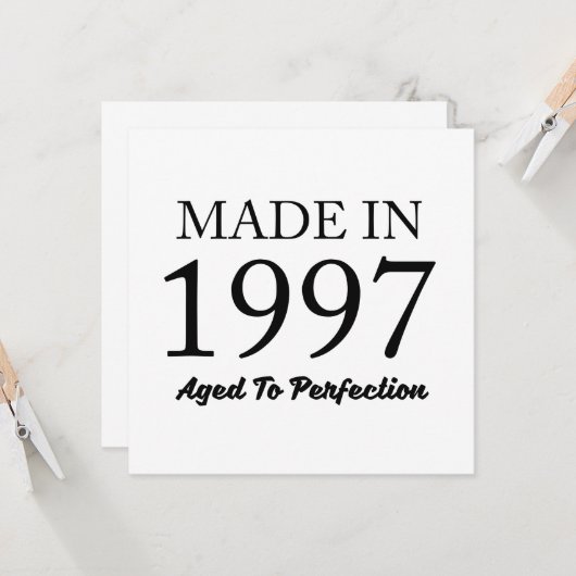 1997年製 カード (正面/裏面インサイチュ)