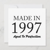 1997年製 カード (正面)