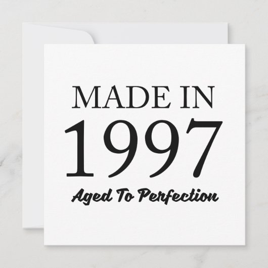 1997年製 カード (正面)