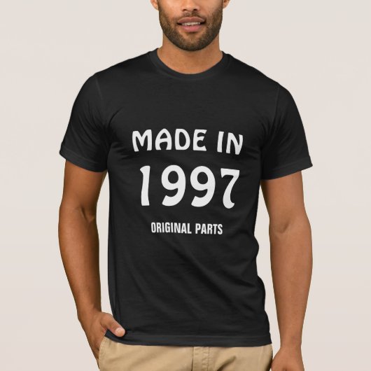 "1997年製 純正パーツ" Tシャツ (正面)