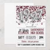 1997年高等学校大学懇親会招待状 招待状 (正面/裏面)