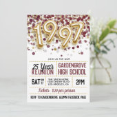 1997年高等学校大学懇親会招待状 招待状 (スタンド正面)