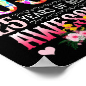 1997年2月25日誕生日25年素晴らし ポスター (角)