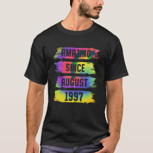 1997年26歳威厳がある絞り染め26t以来の驚き tシャツ