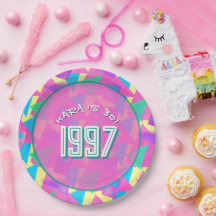 1997年 ヴィンテージ レトロ メンフィス風 30歳の誕生日 
