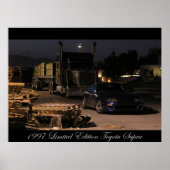 1997 Toyota Supra Turbo ポスター (正面)