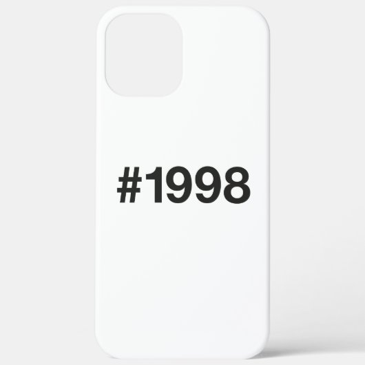 1998ハッシュタグ27誕生日記念日 Case-Mate iPhoneケース (裏面)