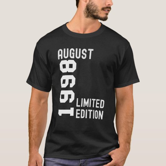 1998威厳があるハッピーバースデーパーティー Tシャツ (正面)