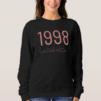 1998年の女性のための生まれ1998年の誕生日プレゼント スウェットシャツ
