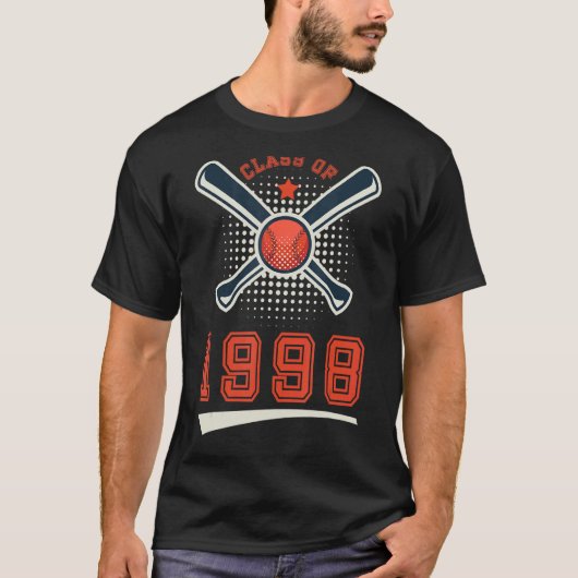1998年度卒業式野球選手Spクラス Tシャツ (正面)