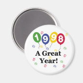 1998年素晴らし誕生日 マグネット (正面/裏面)