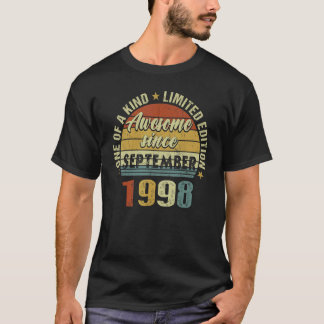 1998年9素晴らし月24日4歳 Tシャツ