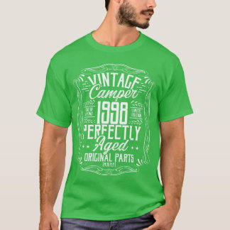 1998年 誕生日 プレゼント アイデア キャンパー スカウト キャンピング 1998年生まれ 少年 Tシャツ