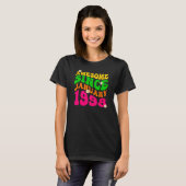 1998素晴らし年1月以来誕生日Groovyレトロ Tシャツ (正面フル)