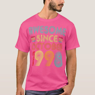 1998素晴らし年10月以来24歳ヴィンテージ24t tシャツ