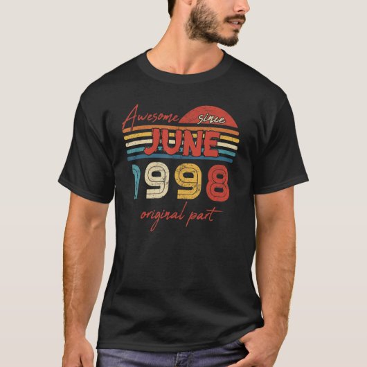 1998素晴らし年6月オリジナル部以降 Tシャツ (正面)