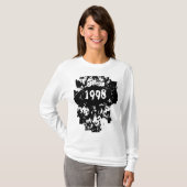 1998 – の絵画ヴィンテージレトロ – Tシャツ (正面フル)