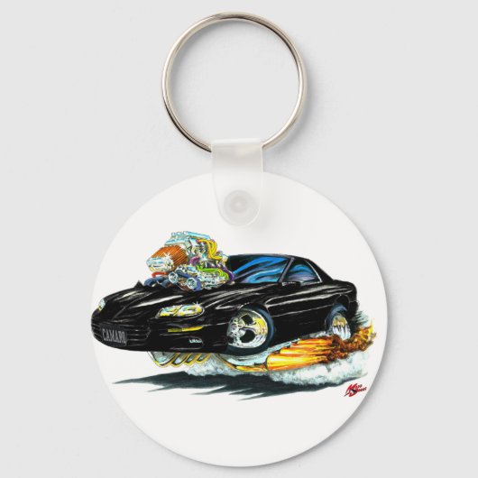 1998-02カマロブラックカー キーホルダー (正面)