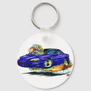 1998-02年のCamaroの青車 キーホルダー
