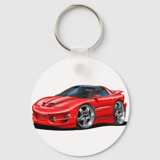1998-02 Trans Am Red Car キーホルダー (正面)