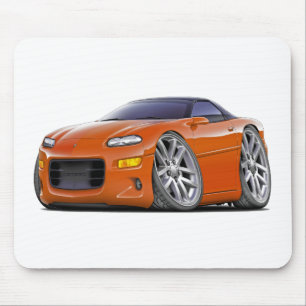 1998-2003年のCamaroのオレンジ車 マウスパッド
