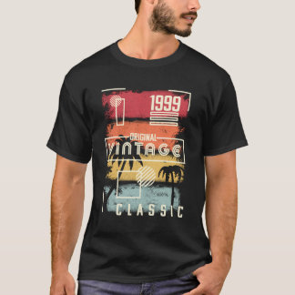 1999シャツヴィンテージ21st誕生日ギフトレトロPalm T Tシャツ