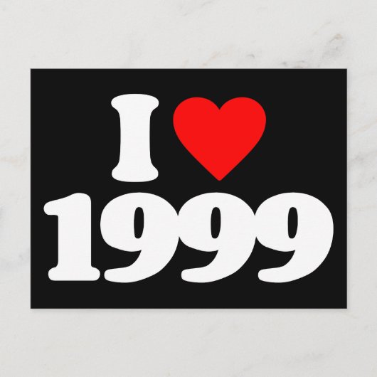 1999年が大好き ポストカード (正面)