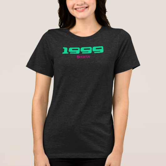 1999年の人気曲Tシャツ トライブレンドTシャツ (正面)