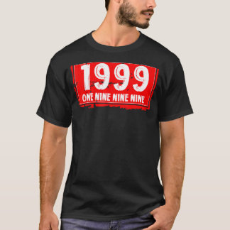 1999年の誕生男性へ女子素晴らしB Tシャツ