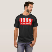 1999年の誕生男性へ女子素晴らしB Tシャツ (正面フル)