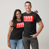 1999年の誕生男性へ女子素晴らしB Tシャツ (ユニセックス)