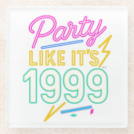 1999年みたいにパーティしよう®™ - ネオンの電圧 ガラスコースター
