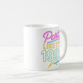 1999年みたいにパーティしよう®™ - ネオンの電圧 コーヒーマグカップ (正面右)