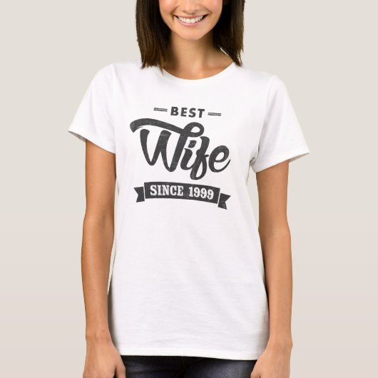 1999年最高の以来のヴィンテージ妻 Tシャツ (正面)