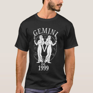 1999年生まれのふたご座 Tシャツ
