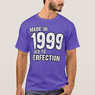 1999年生まれの完全主義者のために1999年に作られた Tシャツ