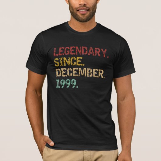 1999年12月以来のレジェンド Tシャツ (正面)