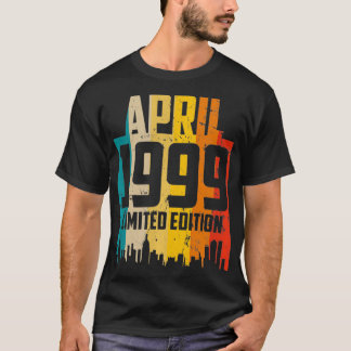 1999年4月22歳誕生日限定版V Tシャツ