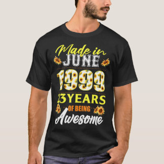 1999年6月にティーで作ら素晴らしれた Tシャツ