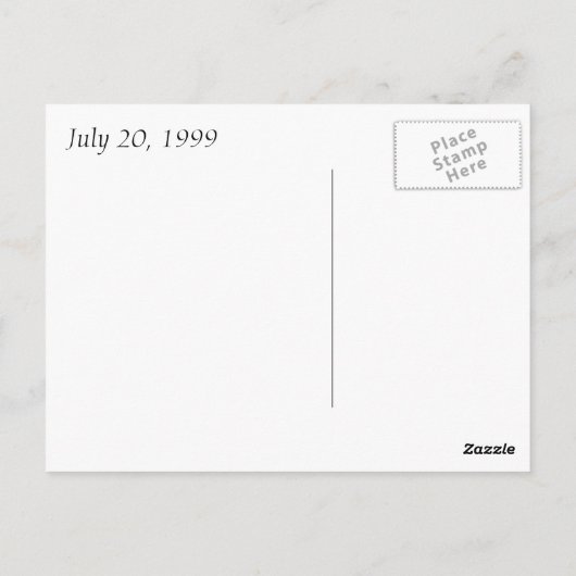 1999年7月20日 ポストカード (裏面)