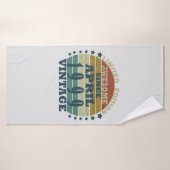 1999生まれ年4月のヴィンテージ誕生日 バスタオル (バスタオル)