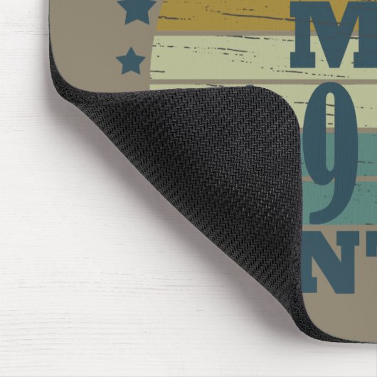 1999生まれ年5月のヴィンテージ誕生日 マウスパッド (コーナー)