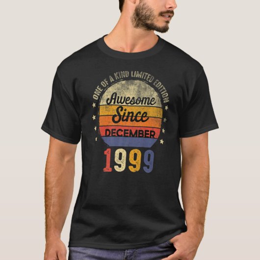 1999素晴らし年12月23日から Tシャツ (正面)