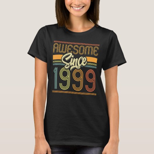 1999素晴らし年23誕生日23歳から Tシャツ (正面)