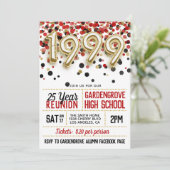 1999高等学校大学懇親会招待状 招待状 (スタンド正面)