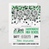 1999高等学校大学懇親会招待状 招待状 (正面/裏面)