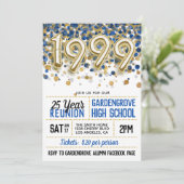 1999高等学校大学懇親会招待状 招待状 (スタンド正面)